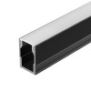 Профиль SL-MINI-8-H12-2000 BLACK 2м алюм. Arlight 037106