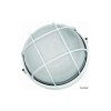 Светильник 1101S C01 NEW НБП 03-100-002 УХЛ1 "Решетка" 100Вт 230В до 130град.C круг бел. Camelion 13
