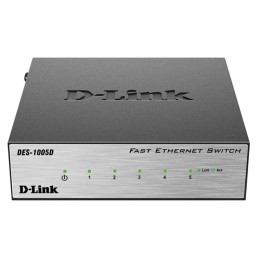 Коммутатор неуправляемый DES-1005D/O2B 5х100Мбит D-Link 1235844