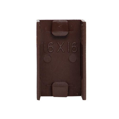 Соединитель 16х16 под темн. дерево Plast PROxima (уп.4шт) EKF cond-16-16x4