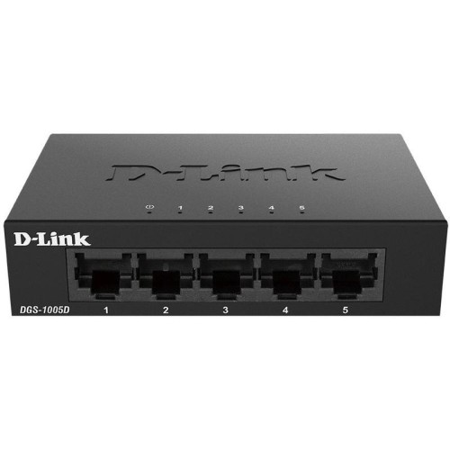 Коммутатор неуправляемый DGS-1005D/J2A 5G D-Link 1841640