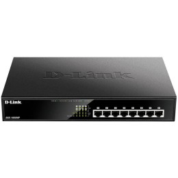 Коммутатор неуправляемый DGS-1008MP/B1A 8G 8PoE 125Вт D-Link 1375055