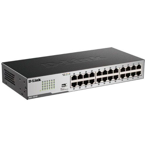 Коммутатор неуправляемый DGS-1024D/I1A 24G D-Link 1806216