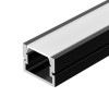 Профиль PDS-SM-3000 ANOD BLACK 3м алюм. Arlight 037947