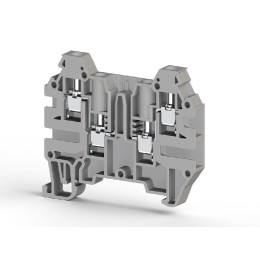 Клемма 4-х выводная с зоной размык. 2.5кв.мм сер. AVK 2.5 CF Klemsan 324919