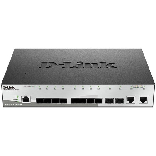 Коммутатор управляемый DGS-1210-12TS/ME/B1A 2G 10SFP D-Link 1365950