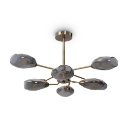 Светильник Ashy 40Вт E14х8 IP20 потолочн. Freya FR5327CL-08BZ