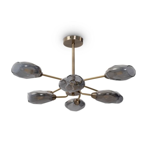 Светильник Ashy 40Вт E14х8 IP20 потолочн. Freya FR5327CL-08BZ