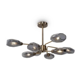 Светильник Ashy 40Вт E14х8 IP20 потолочн. Freya FR5327CL-08BZ