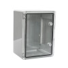 Корпус пластиковый с монтажной панелью ЩМП IP65 прозр. дверь 400х300х170 Промрукав PR08.26491