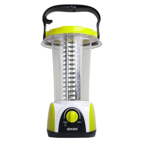 Фонарь аккумуляторный кемпинговый AccuF5-L84-gn 84SMD 0.5Вт 20-450лм аккум. 4В 1.6А.ч IP20 диммер ру