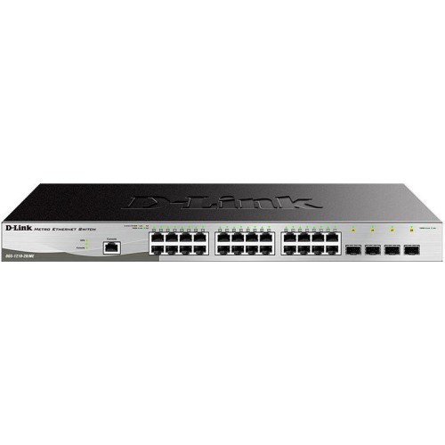 Коммутатор управляемый DGS-1210-28/ME/B2A 24G 4SFP D-Link 1846656