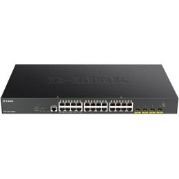 Коммутатор настраиваемый DGS-1250-28XMP DGS-1250-28XMP/A1A 24G 4SFP+ 24PoE 370Вт D-Link 1750555