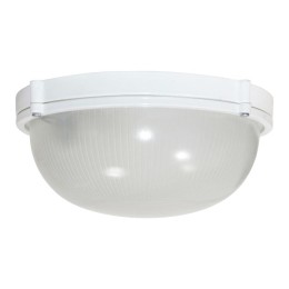 Светильник "Банник" 1101 НПП 03-100-009 1х100Вт E27 IP65 круг большой корпус бел. Элетех 1005500930