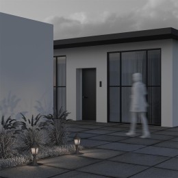 Светильник Goiri 1х60Вт E27 IP44 ландшафтный Maytoni O029FL-01BZ