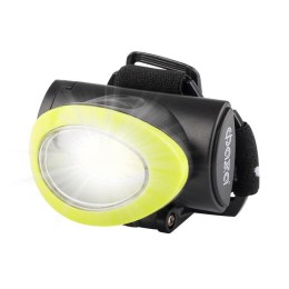 Фонарь налобный H5-L3W-gn 3Вт COB 170лм 7500К 100%/50%/мигающий 3хAAA (не входят в комплект) IP44 зе