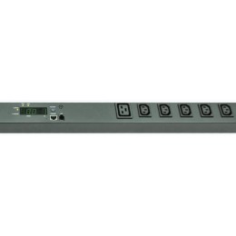 Блок распределения питания измерительный 0U 16/400 3ф 36 C13+6 C19 IEC 309 16 A 3P+N+PE шнур 3м Euro