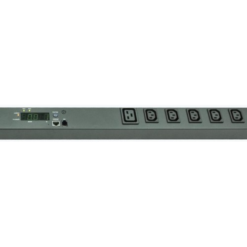 Блок распределения питания измерительный 0U 16/400 3ф 36 C13+6 C19 IEC 309 16 A 3P+N+PE шнур 3м Euro