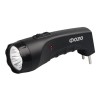 Фонарь аккумуляторный ручной AccuF2-L04-bk 4LED 2 режима: 100проц./25проц. аккум. 0.4А.ч выдвижная в
