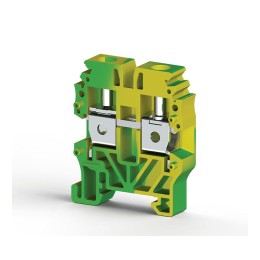 Клеммник винтовой мини 4кв.мм (земля) MVK 4T Klemsan 334430