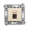 Розетка HDMI 1-м СП Avanti "Ванильная дымка" тип А-А DKC 4405253