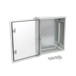 Корпус пластиковый с монтажной панелью ЩМП IP65 прозр. дверь 500х400х175 Промрукав PR08.26493