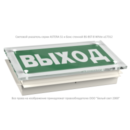Бокс стенной BS-BST-8 Белый свет a17312