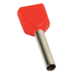 Наконечник штыревой втулочный под два провода НШвИ2 OptiKit T-Shv2-PVC- 1.5-12 (уп.100шт) КЭАЗ 27804