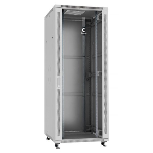 Шкаф монтажный телекоммуникационный напольный SH-05C-42U80/80 19дюйм 42U 800х800х2055мм для распреде