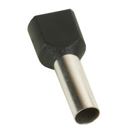 Наконечник штыревой втулочный под два провода НШвИ2 OptiKit T-Shv2-PVC- 6.0-14 (уп.100шт) КЭАЗ 27805