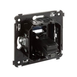 Розетка HDMI 1-м СП Avanti "Черный квадрат" тип А-А DKC 4402253