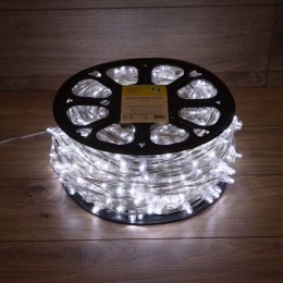 Гирлянда светодиодная "LED ClipLight" шаг 15см 665LED бел. 80Вт 12В IP65 эффект мерцания flashing бе
