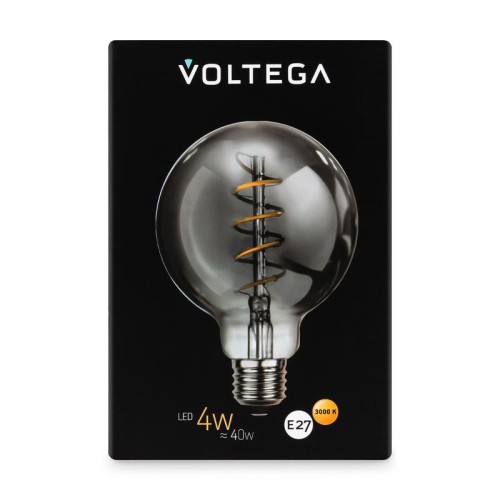Лампа светодиодная филаментная Loft 271 G125 4Вт 3000К E27 Voltega 8519