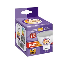 Лампа светодиодная PLED-DIM 7Вт JCDR MR16 3000К тепл. бел. GU5.3 540лм 220-240В диммир. JazzWay 1035