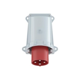 Вилка настенная 63А 3P+E 400В IP67 DKC DIS245M6396