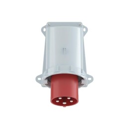 Вилка настенная 63А 3P+E+N 400В IP67 DKC DIS245M6398