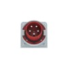 Вилка настенная 125А 3P+E+N 400В IP67 DKC DIS245M12597