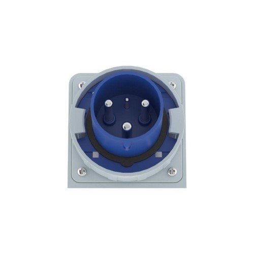 Вилка настенная 125А 2P+E 250В IP67 DKC DIS245M12593