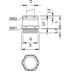 Ввод кабельный 163 MS PG29 латунь OBO 2082292