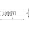 Дюбель 5х25мм 910 N 5х25 GRW OBO 2349043