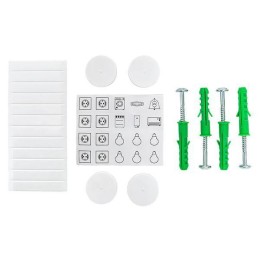 Щит комбинированный Unix 2х18мод. + 1 монтаж. плата 4 габарит IP41 бел. дверь PROxima EKF ux-2x18+1m