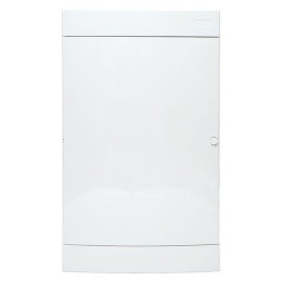 Щит комбинированный Unix 2х18мод. + 1 монтаж. плата 4 габарит IP41 бел. дверь PROxima EKF ux-2x18+1m