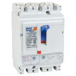 Выключатель автоматический OptiMat D250F-TM250-ОМ4-РЕГ КЭАЗ 327432