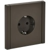 Розетка СП FORTE&PIANO FP315 16А с заземл. защ. шторки винт. крепл. сер. IEK FP-R14-16-K03