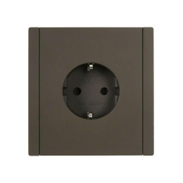 Розетка СП FORTE&PIANO FP315 16А с заземл. защ. шторки винт. крепл. сер. IEK FP-R14-16-K03