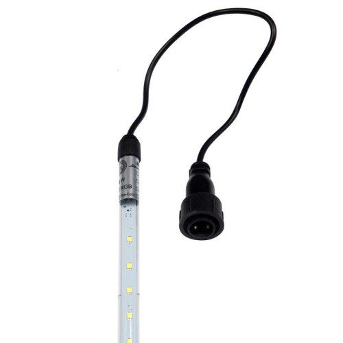 Гирлянда светодиодная "Тающие сосульки" 10шт х 50см шаг 100см 600LED бел. 36Вт 24В IP65 соединяемая