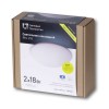 Светильник RKL 218 HF MS 2х18Вт 2G11 IP40 потолочный ЭПРА и датчик движ. СТ 1143000220