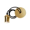 Патрон с проводом RETRO PLC 02 E27 230V/1M GOLDEN Pro JazzWay 5039018