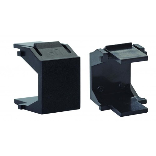 Заглушка Keystone черн. Eurolan 16B-00-00BL