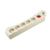 Удлинитель с сетевым фильтром 5х1.5м с заземл. 10А Universal SGSU5-1.5 IVORY ПВС 3х0.75 защита от пе